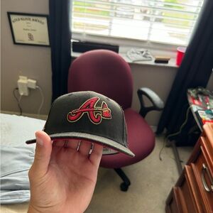 Atlanta braves patch hat 7 1/4th all star game